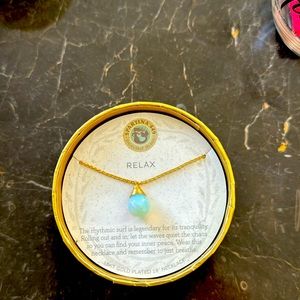 Relax necklace new in box . Great gift